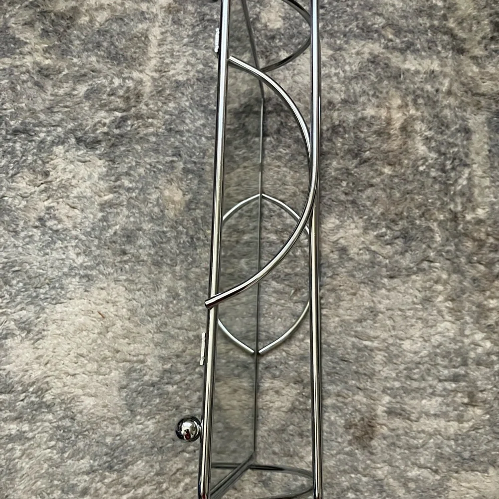 Elegant Silver Vanity Tray